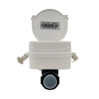Compteur de débit industriel intelligent à ultrasons avec vanne, 4G NB-IoT Mbus Zigbee LoraWAN, en plastique ABS