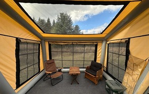 Alta calidad al aire libre marco inflable tienda de campaña <span class=keywords><strong>casa</strong></span> a prueba de agua portátil colgante árbol tienda para la venta - Product Image 3