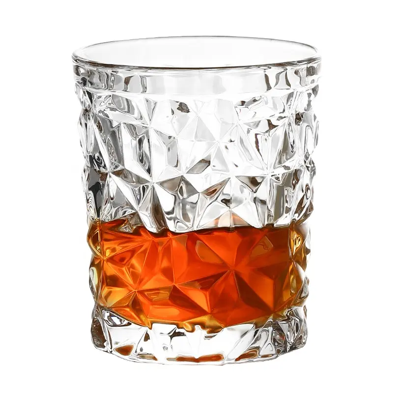 Wholesale Spirits Glasses Set Old Fashioned whisky glasses wine Cups Lead-Free Crystal glass unique drinking glasses