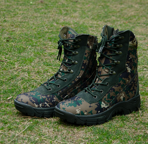 รองเท้าบูทลายพรางทหารสำหรับกิจกรรมกลางแจ้ง HKSF ขายส่ง - Product Image 1