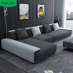 China supplier living room hot sale fashion sectional latex 2024 new design modern corner furnishing velvet fabric sofa