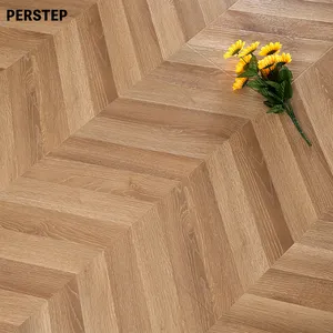 Revêtement de sol stratifié en bois gaufré, à chevrons, AC4, 12mm, livraison gratuite, chine