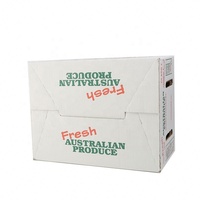 Bedruckte Kartonbox für Gemüse und Obst, Wellpappe-Verpackung für Frisches Obst