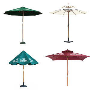 <span class=keywords><strong>Parasol</strong></span> de plage extérieur vert, blanc et <span class=keywords><strong>noir</strong></span> de 2,7 m et 3 m avec base, motif <span class=keywords><strong>bois</strong></span>, pour piscine d'hôtel, idéal pour l'Espagne et les abayas. - Product Image 1