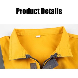 20% katoen industriële hoge zichtbaarheid reflecterende veiligheidsoverall werkkleding overall - Product Image 4