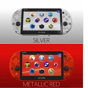 Second-hand Genuine <strong>PS</strong> <strong>Vita</strong> PSV1000/PSV2000 WiFi <strong>Game</strong> Console Pink Red Metal Silver - Product Image 1