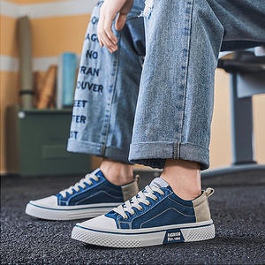 Breathable Summer Versatile Canvas Lace-up <b>Shoes</b> Spring Men's Soft Soled Casual Korean Version Sporty Fashionable <b>Skateboarding</b> - Product Image 6