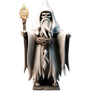 Mago de resina, Cara de Calavera, cuerpo fantasma - Product Image 1