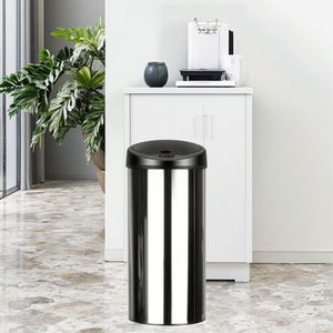 <span class=keywords><strong>Cubo</strong></span> <span class=keywords><strong>de</strong></span> <span class=keywords><strong>Basura</strong></span> Redondo <span class=keywords><strong>de</strong></span> Acero Inoxidable <span class=keywords><strong>con</strong></span> <span class=keywords><strong>Sensor</strong></span> <span class=keywords><strong>de</strong></span> <span class=keywords><strong>30</strong></span> <span class=keywords><strong>Litros</strong></span> (8 Galones) - Product Image 2