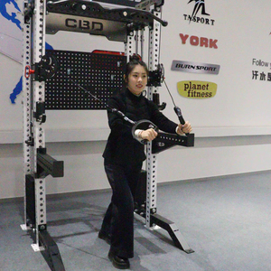 เครื่องออกกำลังกายแบบมัลติฟังก์ชั่น คอมเมอร์เชียล คैबल ครอสโอเวอร์ ฟังก์ชันแนล トレーナー พาวเวอร์แร็ค สมิธ - Product Image 2