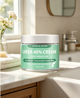 Crema de Urea, Ácido Salicílico y Ácido Hialurónico, Exfoliante, Repara Callosidades, Hidrata la Piel Agrietada, 40% 2%, 150g, OEM, ODM, Marca Privada, Personalizable