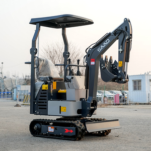 실용적인 소형 크롤러 굴삭기, 수영장 굴착, 정원 수경 시설용, 고성능 굴착력, EPA 인증 엔진 모터 - Product Image 6