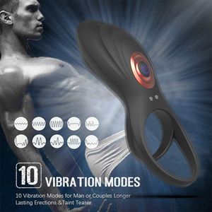 Funda de Silicona para Pene, Anillo Vibrador para Pene Grande, Juguete Sexual para Hombre, Gran Venta - Product Image 5