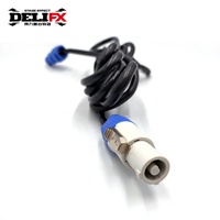 Fil d'extension d'alimentation DELIFX Stage Lighting and Effect Stuff pour connexion en série Cordon d'alimentation Blue In et White Out
