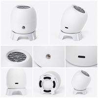 Projecteur de flocons de neige LED, lampe de projection rotative d'étoiles pour chambre à coucher, décoration de Noël
