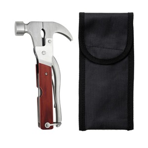 Outil multifonction d'urgence <span class=keywords><strong>pour</strong></span> l'extérieur avec manche en acier inoxydable et en bois, <span class=keywords><strong>marteau</strong></span> de toiture <span class=keywords><strong>pour</strong></span> kit de survie OEM - Product Image 4