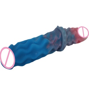 Juguetes Sexuales Realistas para Adultos Más Vendidos, Juguete Sexual de Goma con Forma de Pene, Dildo Doble para Mujeres con Bola Vibradora - Product Image 4