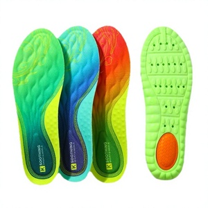 Semelles de sport unisexes en PU respirantes et amortissantes avec coussin d'air pour massage - Product Image 3