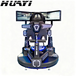 Simulateur de course VR à 3 écrans, machine de jeu d'arcade de conduite dynamique avec structure métallique pour intérieur, Nouvelle machine de jeu 2026 - Product Image 4