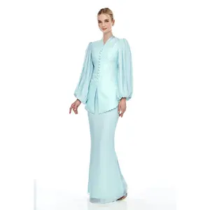 Sipo Hot Sell Baju Kurung Mode Nieuw Model Baju Kebaya In Malaysia Lange Jurk Voor Vrouwen Moslim