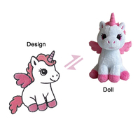 Poupée en peluche sur mesure Figure d'anime personnalisée Poupée en peluche Lion en peluche Jouets en peluche