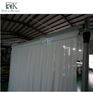 Wholesale Pipe and Drape Aluminum <b>Standing</b> Curtain System <b>Backdrop</b> Pipe Kit for <b>Wedding</b> Event Parties - Product Image 4