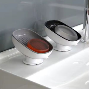 Porta sapone Super <span class=keywords><strong>ventosa</strong></span> con acqua di scarico per bagno porta sapone spugna porta sapone forniture per bagno - Product Image 3