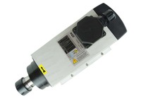Moteur de broche haute vitesse JLE CNC TECH HQD 4.5KW GDF60-18Z-4.5 6000 tr/min, mini moteur de broche pour broche de meulage CNC avec roulement