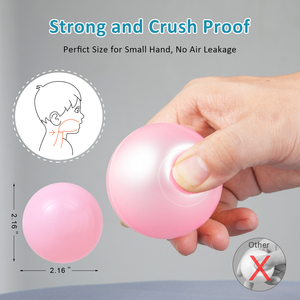 Coloré écologique commercial sport enfants bébé intérieur océan doux jeu mousse en vrac blanc clair 5000 fosse en plastique <span class=keywords><strong>piscine</strong></span> jouet balles - Product Image 2