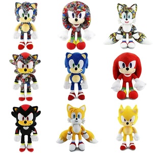 Juguete de Peluche de <span class=keywords><strong>Erizo</strong></span> de Dibujos Animados Más Vendido, Muñeco de Peluche de Personaje Famoso de Dibujos Animados, Regalo para Niños, Muñeco para Máquina de Garras - Product Image 2