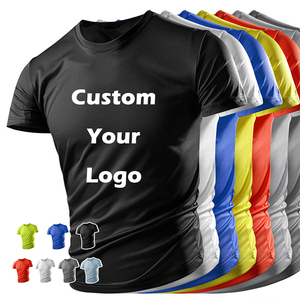 High Quality Custom Running Athletic Polyester Mesh Short Sleeve Quick Dry Sports T Shirts Sublimation Printing Black Jerseys