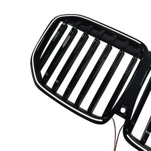 Grilles de pare-chocs avant StarNav avec LED pour X7 G07 2023-2026, protection inférieure en maille, accessoires de tuning auto - Product Image 3