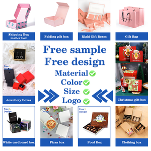 Boîtes d'emballage en carton ondulé haut de gamme personnalisées en gros, impression couleur, boîte cadeau pour chaussettes, gaufrage, manipulation, expédition personnalisée - Product Image 6