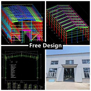 Estructura de Acero Resistente <span class=keywords><strong>para</strong></span> <span class=keywords><strong>Almacenes</strong></span>, Estructura de Acero <span class=keywords><strong>para</strong></span> Almacenamiento Industrial a Gran Escala, Construcción de <span class=keywords><strong>Almacenes</strong></span> - Product Image 5