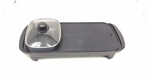 Parrillas Eléctricas Domésticas, Olla Multifunción para Barbacoa y Hot Pot, Juego de Utensilios de Cocina Antiadherentes, Sartén - Product Image 4