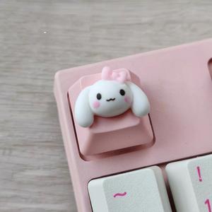 Figura personalizada R4 R1 WASD, <span class=keywords><strong>flechas</strong></span>, barra espacial, Cinnamoroll, artesanía de resina, tapa de tecla hecha a mano, pc único - Product Image 4
