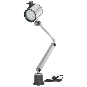 Lámpara LED Fervi para Máquinas Herramienta 12V 5W con Brazo Ajustable, Base y Enchufe - Product Image 2