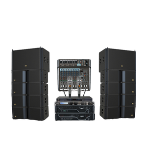 Dual 6 inch dòng mảng Hệ thống loa ngoài trời hiển thị sân khấu đám cưới <span class=keywords><strong>3</strong></span> cách đôi 6 inch thụ động dòng mảng Loa - Product Image 4