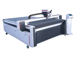 CNC dao động dao máy cắt cho giấy cắt các tông KT Board bảng màu xám vật liệu đóng gói với các công cụ nhăn