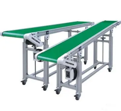 Food grade PVC belt conveyor/simple structure pvc conveyor belt for salt