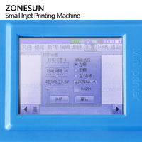 ZONESUN ZS-DC1 petit sac en papier Intelligent Carton Date codeur canettes lot numéro d'impression Date Machine de codage à jet d'encre