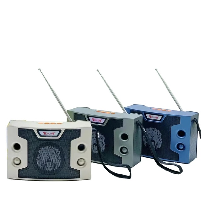 NEW RX-058s Simple Style Outdoor Wireless Portable Solar Panel Charging BT Speaker FM Radio TF/USB 12W Party Super Bass Speaker