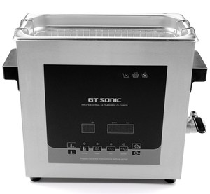 Nouveau Nettoyeur à Ultrasons Industriel Électrique GTSONIC 150W 6L avec Chauffage 300W pour Dégraissage de Pièces Automobiles Métal/Bobine CE/GS - Product Image 2