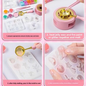 Plastic <b>DIY</b> <b>Kit</b> Home-made Cat Paw Stress Relief Squishy Toy Unisex 14+ Box Packed - Product Image 4