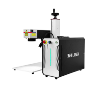 Machine de marquage laser à fibre de haute précision, graveur de bureau pour métaux et plastiques, pour gravure personnalisée de bijoux, bagues et pendentifs, et découpe