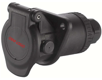 Connecteur de remorque 24V 15 broches pour camion lourd, éclairage de remorque, prise de remorque 15 voies