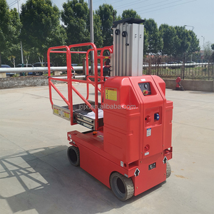 6M 8M điện hợp kim nhôm kính thiên văn tự hành thang máy thẳng đứng nền tảng Nâng Nền tảng làm việc trên không - Product Image 6