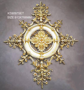 <span class=keywords><strong>Rosace</strong></span> de <span class=keywords><strong>plafond</strong></span> vintage en polyuréthane pour médaillon de <span class=keywords><strong>plafond</strong></span> de décoration intérieure - Product Image 4