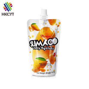 Free Sample Reusable Juice Pouch Jelly <b>Food</b> Packaging Foil Liquid Bag Stand up Pouch With Spout - Product Image 4