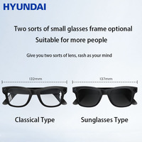 KI-Smart-Brille mit 500W-Kamera, 1080P, IP68 wasserdicht, Anti-Shake-Videoaufnahme, Musiksteuerung, Fotoerkennung für Anrufe